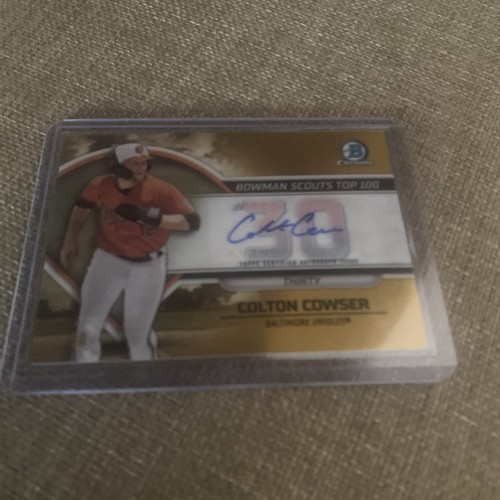 2023 bowman chrome colton - chrome,