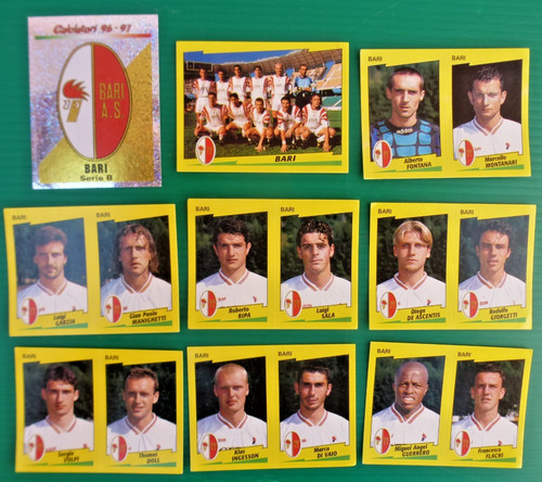 Lotto figurine calciatori - lotto, 9
