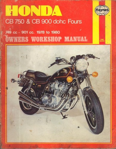 Manuale honda cb900 cb750 - cb900, f,cb750