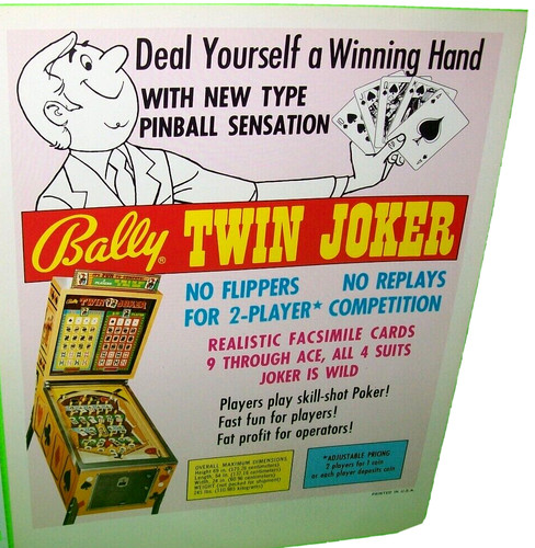 Twin joker bingo flipper gioco - flipper,
