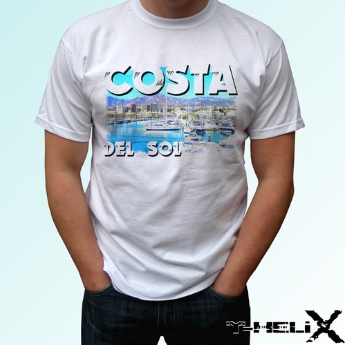 Costa del sol shirt bianca - sol,