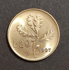 20 LIRE RAMO DI QUERCIA DAL