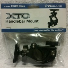 Supporto manubrio Midland XTC da utilizzare con telecamere serie XTC400 - XTA202 nero NUOVO