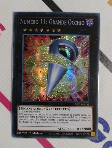 Numero grande occhio - grande,