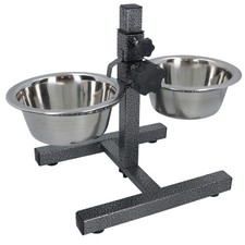 Ciotola doppia per cani con