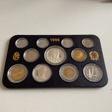 Mille Lire Ag Montale Serie Divisionale Italia 1996 500 Lire Argento Caravelle