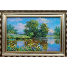 Quadro olio firmato con