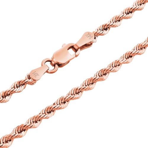 14k oro rosa - oro, 2.5mm