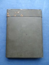 ANTICA SCATOLA LATTA CON SALDATURE A STAGNO-USO MILITARE (?)-PRIMI '900