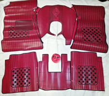 SET TAPPETI IN GOMMA ALFA ROMEO GIULIA 1300 S BERLINA ROSSI E NERI VALENTINI