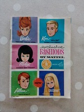 Libretto brochure Barbie 1963