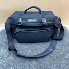Borsa a tracolla vintage Sony universale HandyCam videocamera DSLR fotocamera