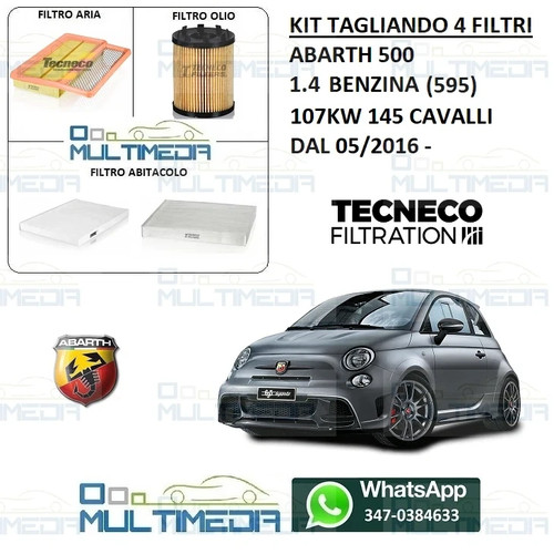 Tagliando filtri tecneco per - 3,