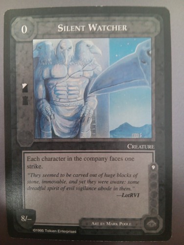 Silent watcher meccg - watcher,