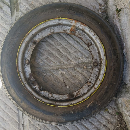 Ruota cerchio 3x10 per vespa - cerchio,