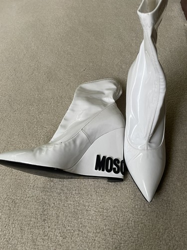 Stivali moschino bianchi - stivali,