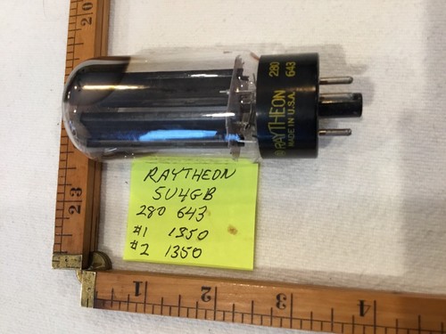 One raytheon 5u4gb tubo - 5u4gb,