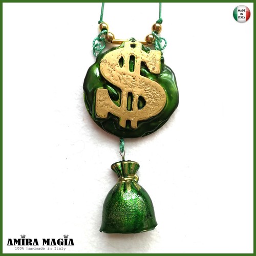 Talismano simbolo dollaro oro - talismano,