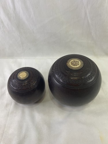 Antica coppia palline - da, bocce