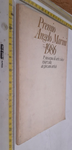 Premio angelo marini 1986 - angelo,