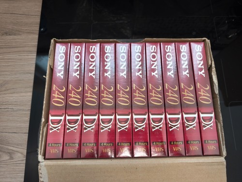 Vhs videocassetta sony 240 - vhs,