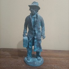 SCULTURA STATUA CERAMICA MESSINA DESIGN VINTAGE RARO ARTE ARGILLA FIGURA