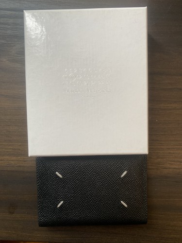 Maison margiela black bifold - margiela,