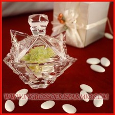 SCATOLINE VETRO PORTACONFETTI