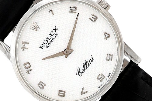 Rolex 32mm 18k white gold - 32mm,