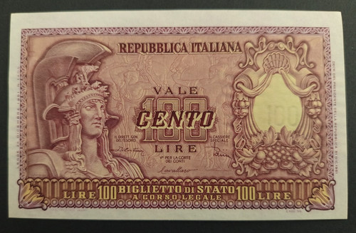 100 lire 1951 fds - lire, 31/12/1951