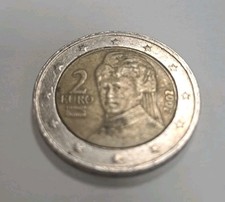 Moneta da 2 Euro RARA da Collezione (Austria 2002)