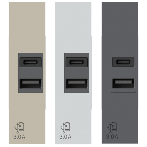 Modulo doppia usb tipo a - modulo, e