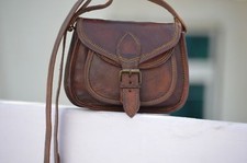 Borsa a tracolla in vera pelle