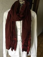 👒SUPERBE Étole Avec Des