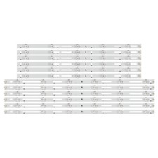 Kit 12pz striscia led - per, tv