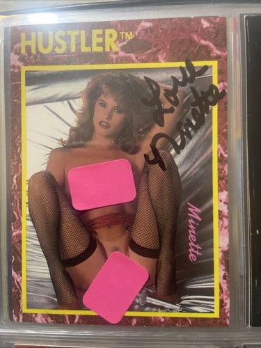 Carta hustler firmata - hustler, minstrel
