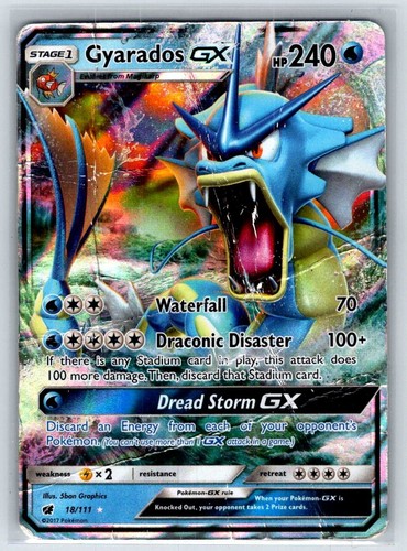 Gyarados 111 sm crimson - gx, 18/111