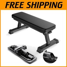 Panca piatta pieghevole per