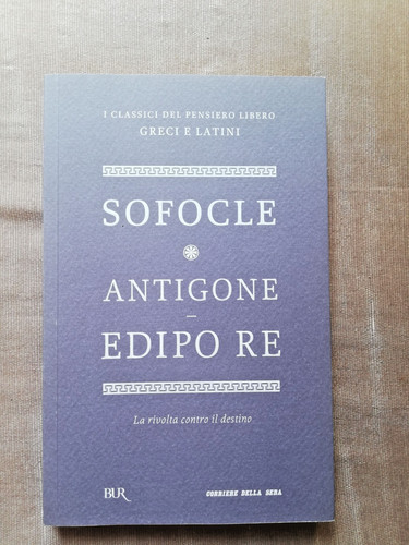 Sofocle antigone edipo - -,
