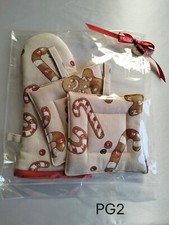 SET GUANTO E PRESINE IN COTONE