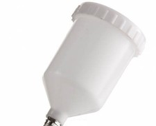 SERBATOIO IN NYLON ATTACCO MASCHIO 14 x 1.25 mm 500CC PER AEROGRAFO ASTURO E70