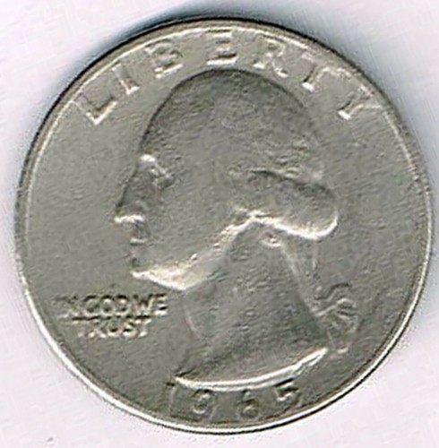 états unis dollar - États-unis., ¼