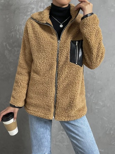 Cappotto donna giacca pile - giacca,