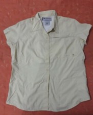 lotto 502 camicia camicetta maglietta donna verdina COLUMBIA tg.M