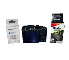 Canon Power Shot G10 14,7 megapixel fotocamera digitale compatta nera con batteria e caricatore