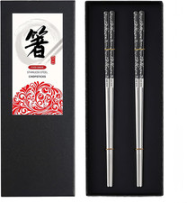 2 Paia Bacchette Set