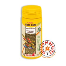 SERA VIPAN BABY NATURE 50ml MANGIME MICRO SCAGLIE PER AVANNOTTI PESCI ACQUARIO