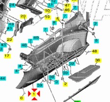 PEDANA SINISTRA ORIGINALE