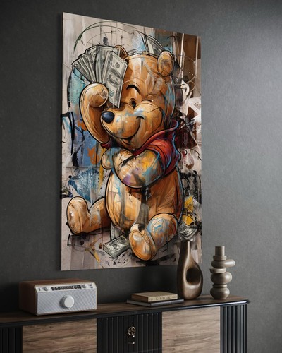 Quadro tela winnie pooh - tela,