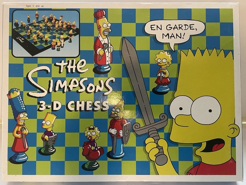 Set scacchi simpson - 3d, i